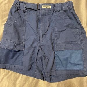 navy blue PFG Columbia shorts